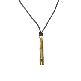 Treasure Gurus Brass Mini Vintage Replica Pitch Pipe Tuner Whistle Miniature Pendant Musical Necklace Jewelry Musician Gift