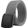 LionVII Belt for Men Women Military Nylon with Plastic Buckle
