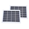 2 Pcs Portable Solar Panel 2W 6V Mini Solar Cells