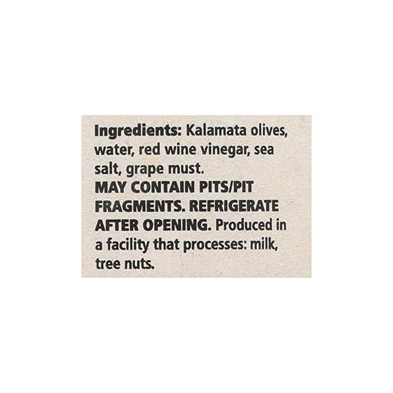Divina Organic Pitted Kalamata, 6 Ounce - 6 per case.6