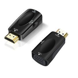 VIEVRE HDMI VGA Adapter, HDMI to VGA, VGA to HDMI Adapter, HDMI to VGA, HDMI to VGA Adapter, HDMI to VGA Adapter, HDMI to VGA for Computer, Laptop, PC, Monitor, HDTV, Pack of 2