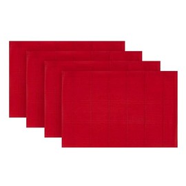 IZOD - Placemats, Decorative Table Accessories, Holiday Home Decor, Set of 4 (Chadwick Collection)
