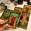 CRAFTERIAN Bright Tarot Cards Deck, 78 Tarot Deck, Original Tarot