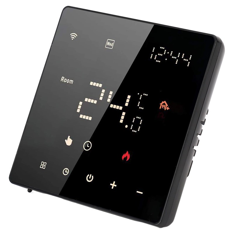 Smart Thermostat Touchscreen PC Flame Retardant APP Control Home Thermostat