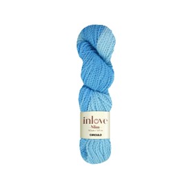Circulo Inlove Slim, 100% Brazilian Cotton, Yarn for Crochet & Knitting, Soft Baby Yarn, DK Weight #3 - Color 9113 - Fall