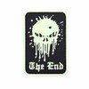 'Airsoft Patch 3D PVC Punisher The End Fluorescent/Cosplay/Camouflage
