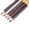 Baluue 2pcs Double Eyebrow Pencil Brush Dark Makeup Tool for