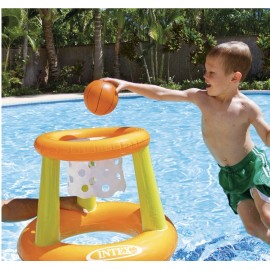 Intex Swimming Pool Basketball Hoop Game Inflatable Floating Hoops Toy Brand New