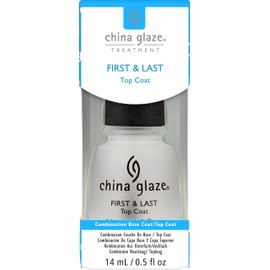 China Glaze, First and Last, 0.5 Fluid Ounce, 0.5 Fluid Ounce