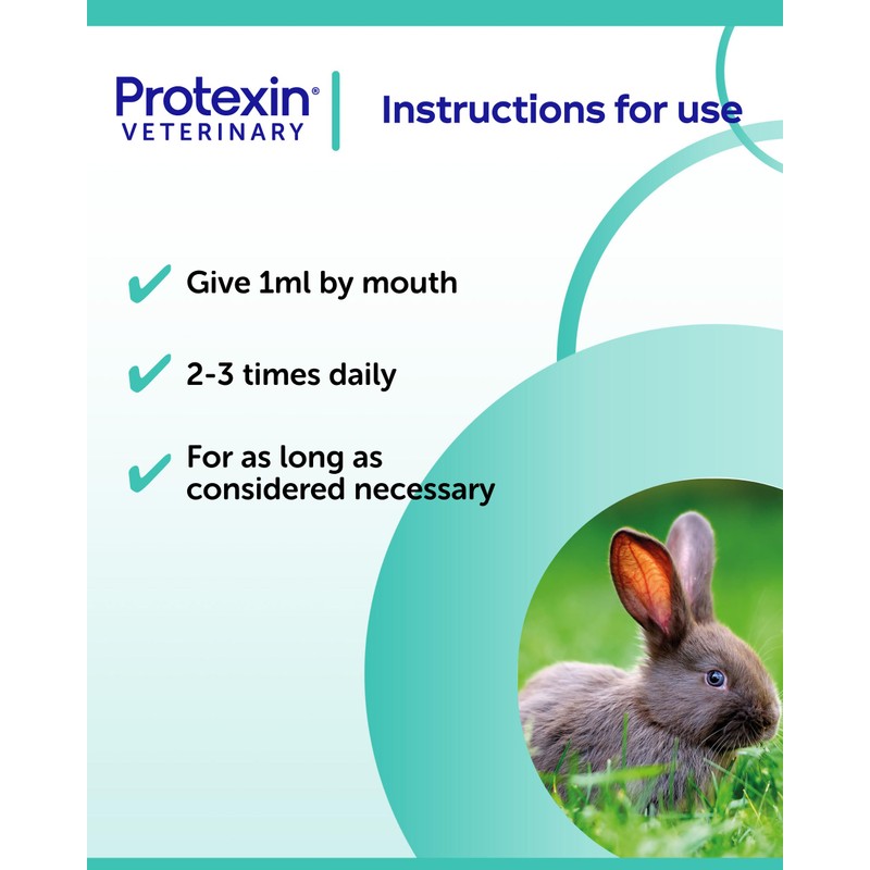 Protexin Veterinary Fibreplex for Rabbits – Probiotic & Prebiotic High-Fibre