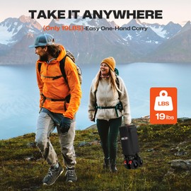 Overmont Collapsible Wagon Cart with Wheels - 220L Foldable Heavy Duty Wagon with Big All-Terrain Wheels - 330Lbs Weight Capacity with Side Pockets for Camping Sports Garden Grocery Shopping Black