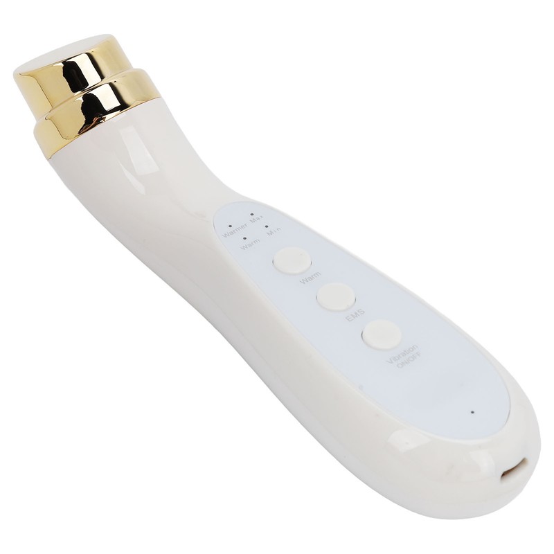 Facial Beauty Massager Hot Compress Vibration EMS Microcurrent Skin Tightening