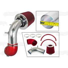 RTUNES RACING - RED - SHORT AIR INTAKE Compatible For 11-14 SONATA/Optima 2.4L NON-TURBO MODEL