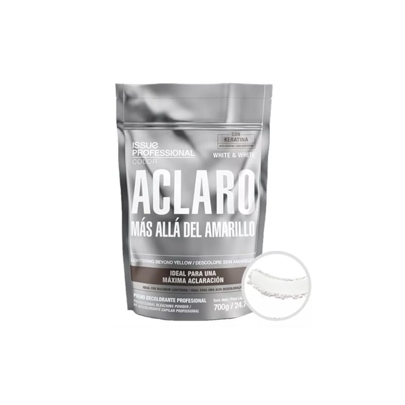 ISSUE Professional Polvo Decolorante para Cabello con Keratina Máxima Decoloración