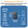 Bluetooth 5.3 Transmitter Receiver, Car Mounted AUX Wireless Bluetooth Receiver,