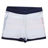 Aquarti Boys' Swimming Trunks Striped with Surfer Motif - 140