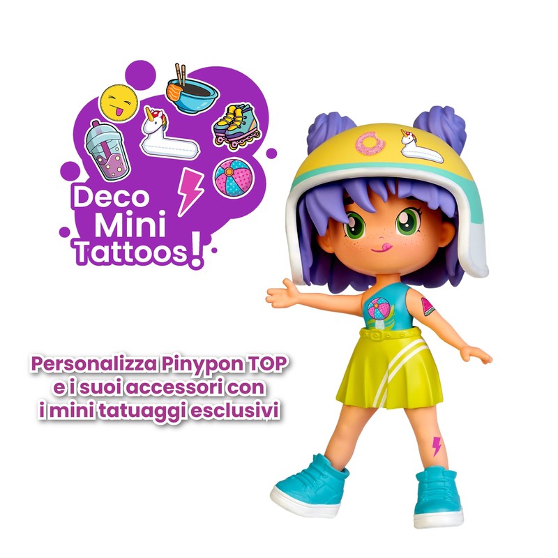 Pinypon Top Moto Girl