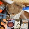 DDWT 300mm /11.8inch Round Center Finder Compass for Wood Turners