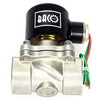 BACOENG 1/2" DC12V NPT Stainless Steel Normally Closed Electric Solenoid