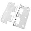 PIYANYO Silver 3.03× 2.64-inch (77×67mm) Quick-Release Hinges Detachable Hinges Specially