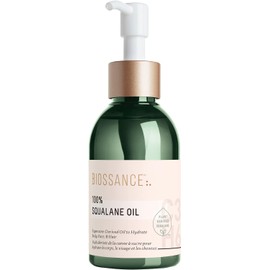 Biossance 100% aceite de escualano. Aceite de escualano facial y corporal sostenible, puro y vegano derivado de caña de azúcar. Hidratación sin peso y rápida absorción (3.5 oz)