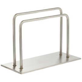 Endoshoji PMNFU 18-8 Menu Stand, J-1, Stainless Steel, 5.9 x 2.6 x 3.7 inches (150 x 65 x 95 mm)