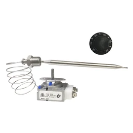 RX-2-24 Thermostat for Deep Fryer（with Knob), 3/8" Mpt Stuff Box, RX-10-24 RX-2-30 Millivolt Thermostat 00-913153 Compatible with Adcraft RX-2-24，Atosa 301030004, Robert shaw 5300-402，200-400F (OEM)