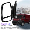 Driver Side Mirror Compatible with 2014-2024 Ram Promaster 1500 2500