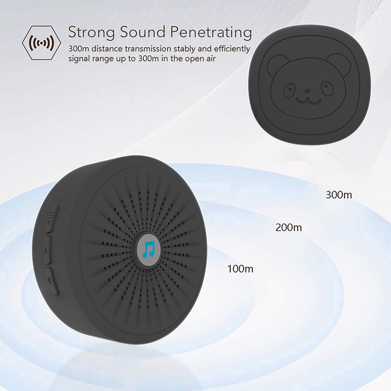 Wowlela Dog Doorbell, Wireless Touch Pet Doorbell, Pet Training Bells