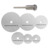 Corintian HSS Circular Saw Blade Set of 6 Including Extension