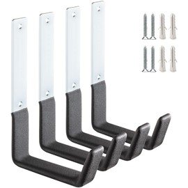 PYBTOOL Heavy Duty Steel Garage Hooks Utility Hooks Garage Storage Organizer Garden Tools Garage Hooks Wall Mounted Steel