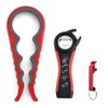 XHNFCU Set of 3 Multi Opener Lid Opener, 5 in