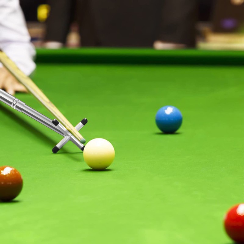 TIHOOK 4 PCS,Billards Cue Stick Bridge,Retractable Billiards Cue, 3 PCS