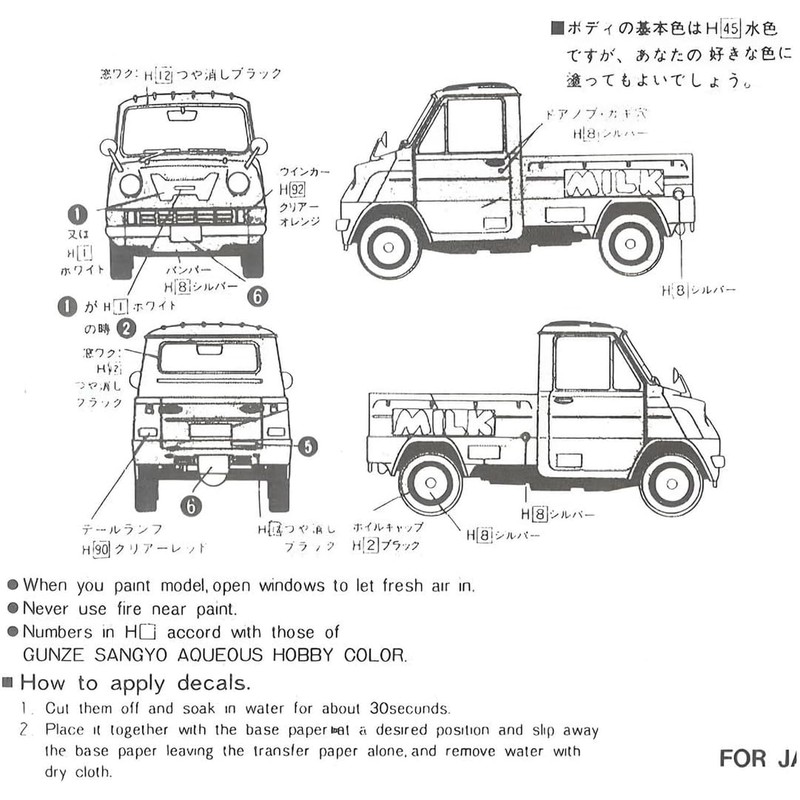 Micro Ace 1/32 Owners Club '63 Honda T360 Plastic Model