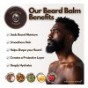 Kit De Cuidado De Barba Melanin Kings Para Hombres -