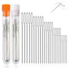 Redamancy 50 Pcs Large Eye Needles, 5 Sizes Big Eye