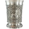Artina Weinbecher 8 cm Steinbock Tin Alloy (Pewter) with Wine