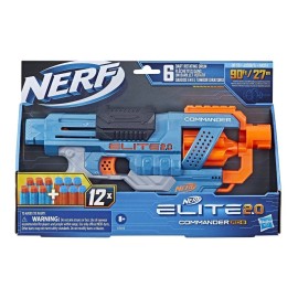 Hasbro Nerf Lazador Nerf Elite 2.0 Rd-6  Commander 12 Dardos