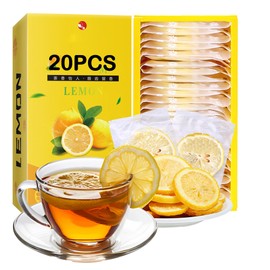 10PCS Premium Dried Lemon Slices,Dehydrated Dry Lemon.100% Natural & No Additives,No Sugar Added/Each piece is packaged independently