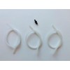 3x milk hose (36 cm) for Jura frothing nozzles +1x