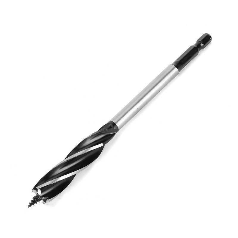 9pcs Wood Drill Bit High Carbon Steel 4-Fulte 4-Slot Hex