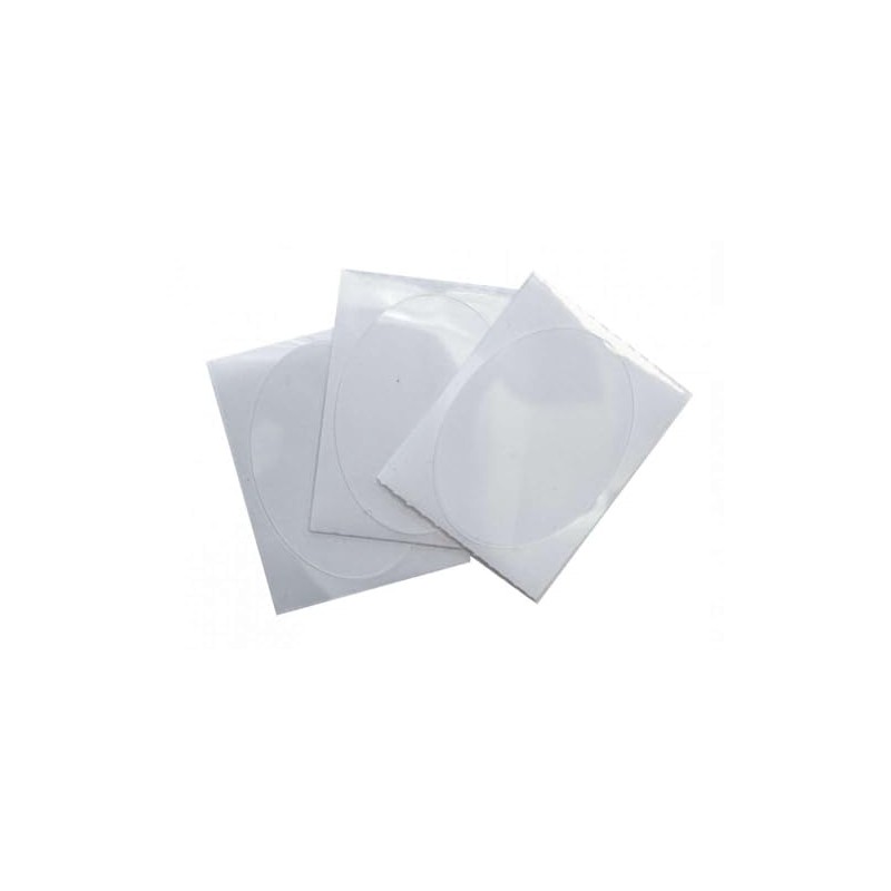 SCHWALBE Unisex Adult CVR1347 Rappezzi Aerothane Glueless Patches Kit, Black,