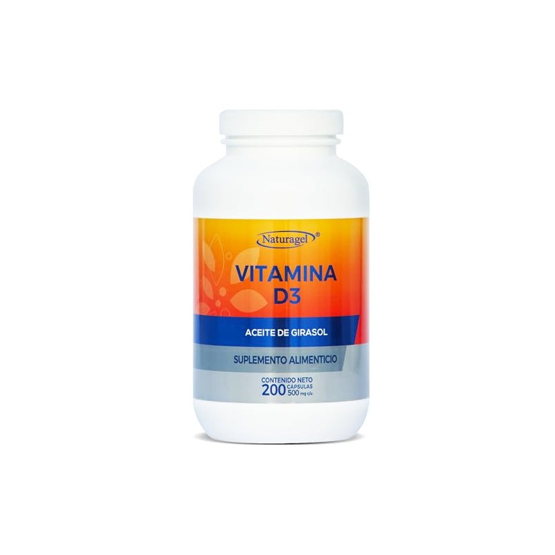 Vitamina Naturagel Suplemento Alimenticio Salud General 200 Softgels 500