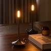 Cordless Table Lamp Innovative Candle Shape 3 Levels Brightness Dimmable