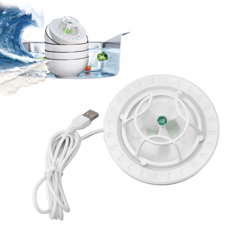 Mini Ustrasound Dishwasher Multifunctional Kitchen Household USB Dish Washing Machine