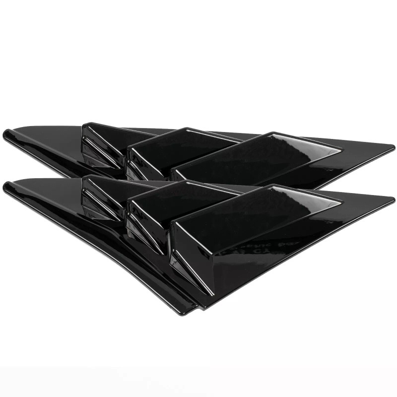 XUKEY For 16-21 Honda Civic HATCHBACK Black Side Vent Rear
