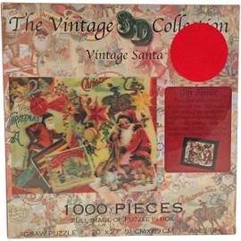 Vintage Santa 3D Puzzle