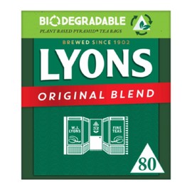 Original Blend Lyons Tea (80 Teabags)