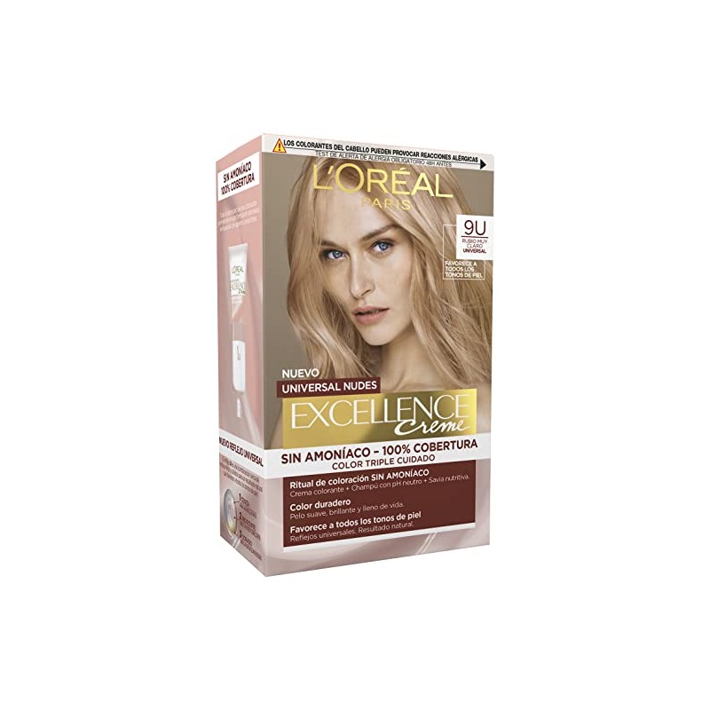 Excellence Creme Universal Nudes Ink 9U-Very Light Blonde