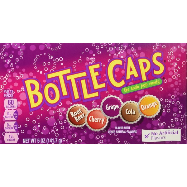 Wonka Bottle Caps Theater Box, 5 Ounce (Pack of 12)